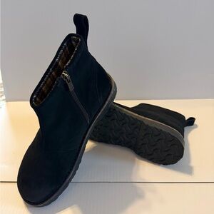Birkenstock Black Suede Footwear
